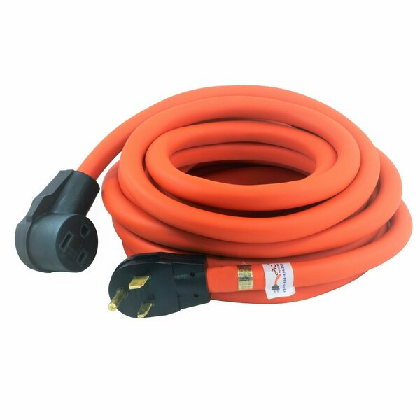 Ac Works 10ft Super Heavy-Duty STW 8/3 6-50 Welder Extension Cord WD650PR-010